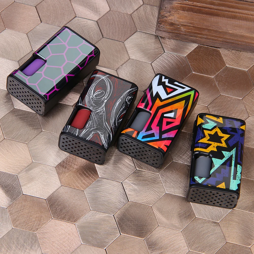 Wismec роскошная поверхность 80 Вт коробка мод с 6 5 мл бутылкой подходит для