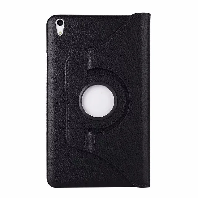 Черный Для huawei MediaPad T2 10,0 Pro FDR-A01W/FDR-A03L 10,0 дюймов планшет флип из искусственной кожи вращающийся на 360 градусов чехол с подставкой - Цвет: Черный