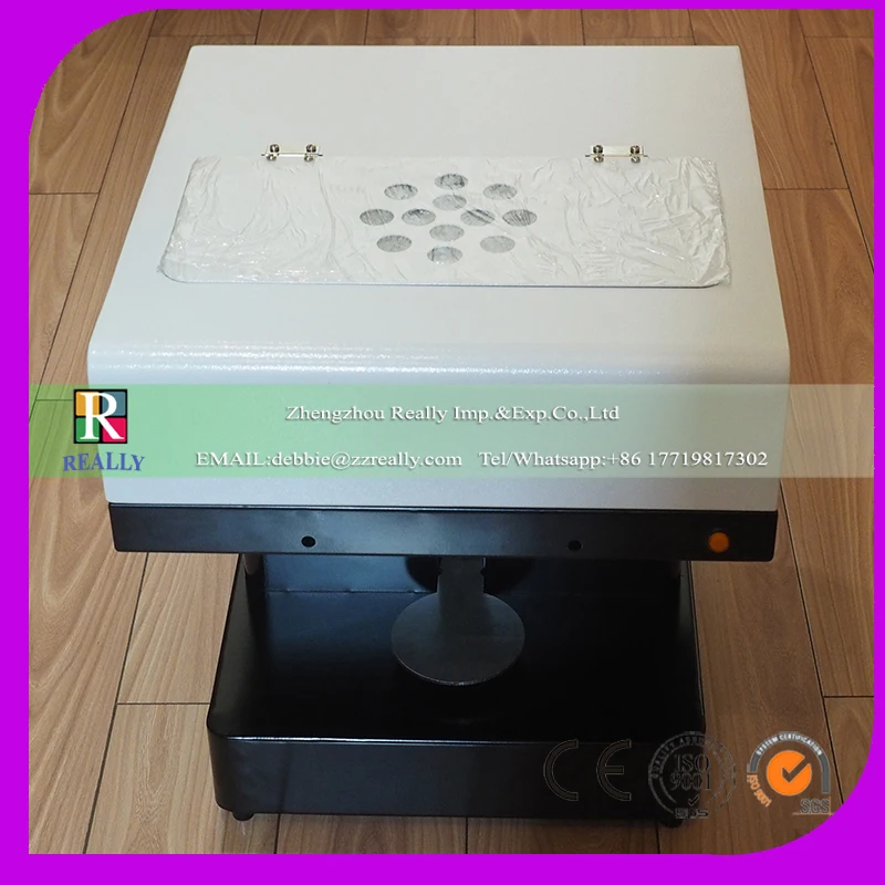 

Coffee Printer Milktea Printing Machine with WIFI Flatbed Printer For printing Cake Dessert