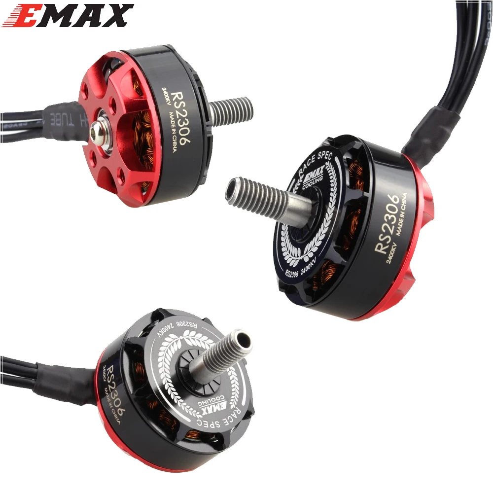 Двигатель EMAX RS2306 2400KV / 2750KV 3-4S гоночный бесщеточный двигатель для FPV RACER Quadcopter RC Drone
