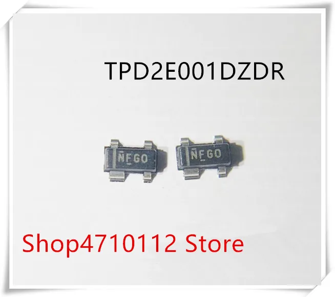 

NEW 10PCS/LOT TPD2E001DZDR TPD2E001DZDT TPD2E001 MARKING NFGO SOT-143 IC