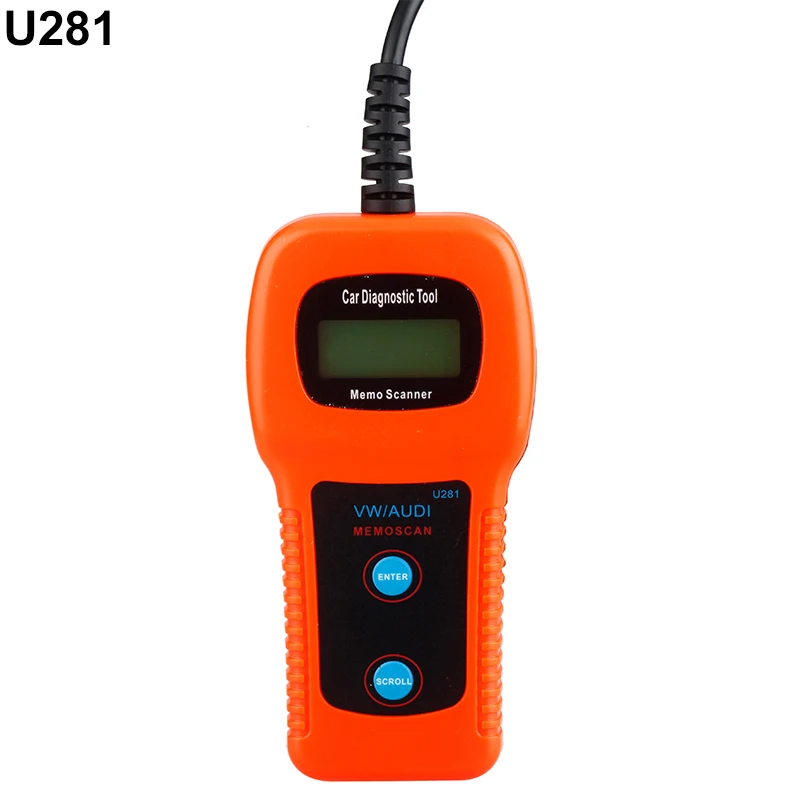 5 шт./лот Подушка безопасности ABS инструмент сброса U281 OBD2 EOBD считыватель кодов