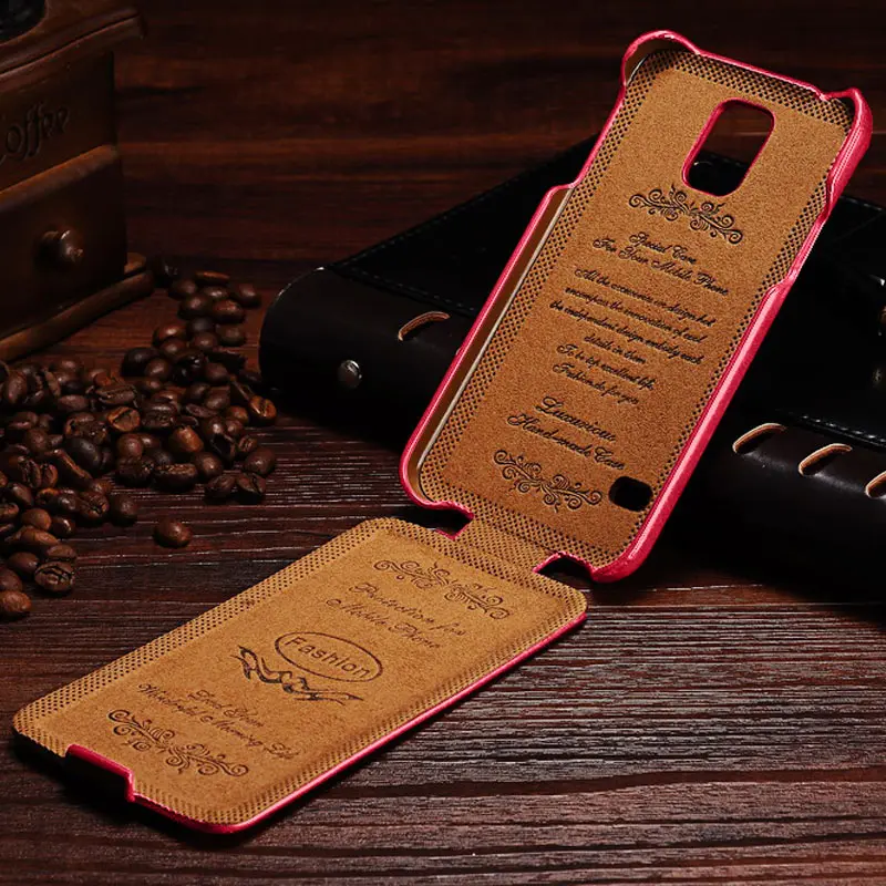 Fashion Vintage Case For Samsung Galaxy S5 PU Leather Flip Cover i9600 Coque Phone Bag Cases | Мобильные телефоны и