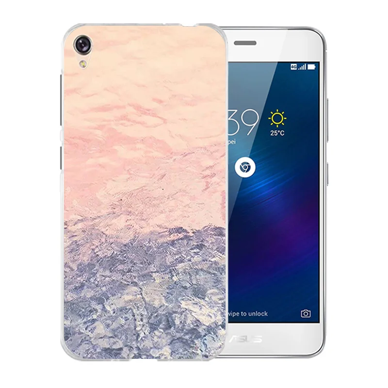 Чехол с узором 5 0 дюйма для Asus Zenfone Live ZB501KL Чехлы ASUS цветной чехол на заднюю панель