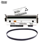 Совместимая печатающая головка Zebra zm400 79800 м + основной приводной ремень 79866 м для Zebra ZM400 203 точекдюйм термопринтер этикеток штрих-кодов