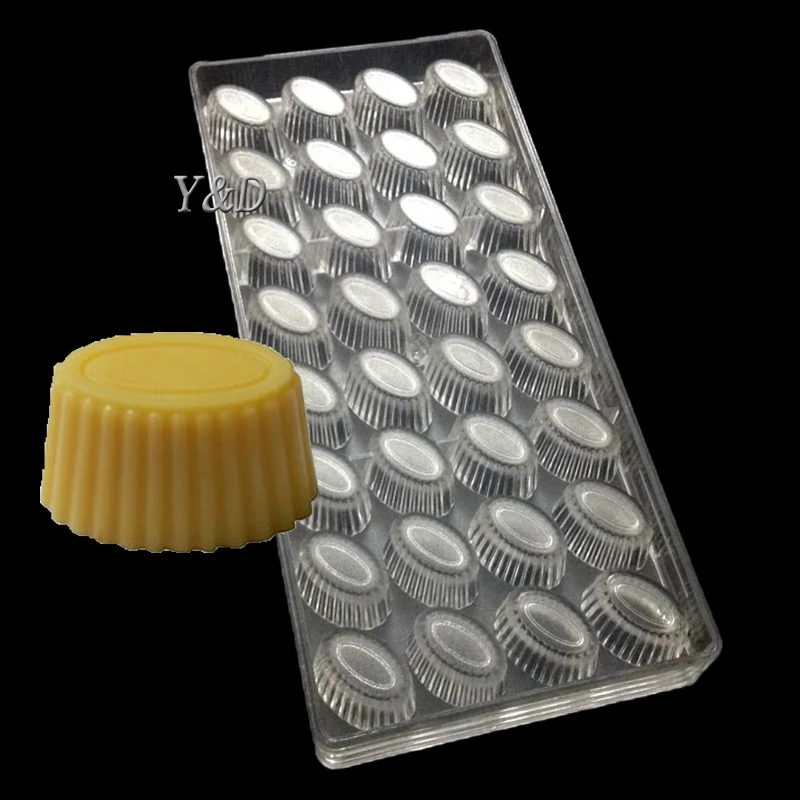 Овальные кастрюли линейные чашки новый дизайн формы для жестких конфет форма