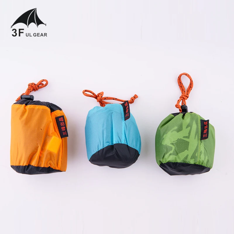 3F UL gear S/M/L 30D Cordura Slicon покрытие водонепроницаемый светильник Durabale Sleepingbag сумка для переноски