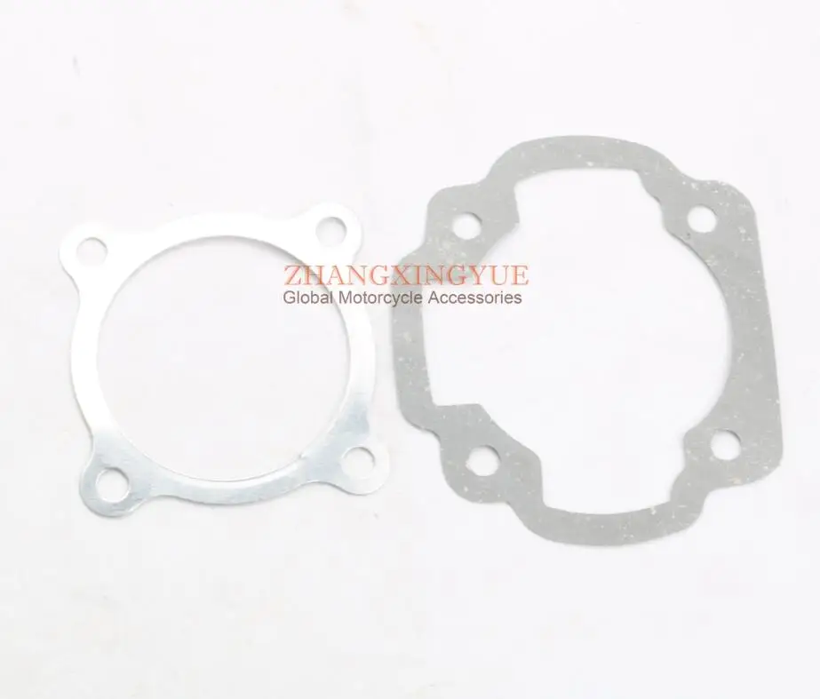 Cylinder gasket 52 мм 100cc набор комплектов цилиндров и крышки головки цилиндров и коленчатого вала для MBK Booster 100 Nitro, Ovetto 100 поршневой штифт 14 мм - Цвет: Cylinder gasket