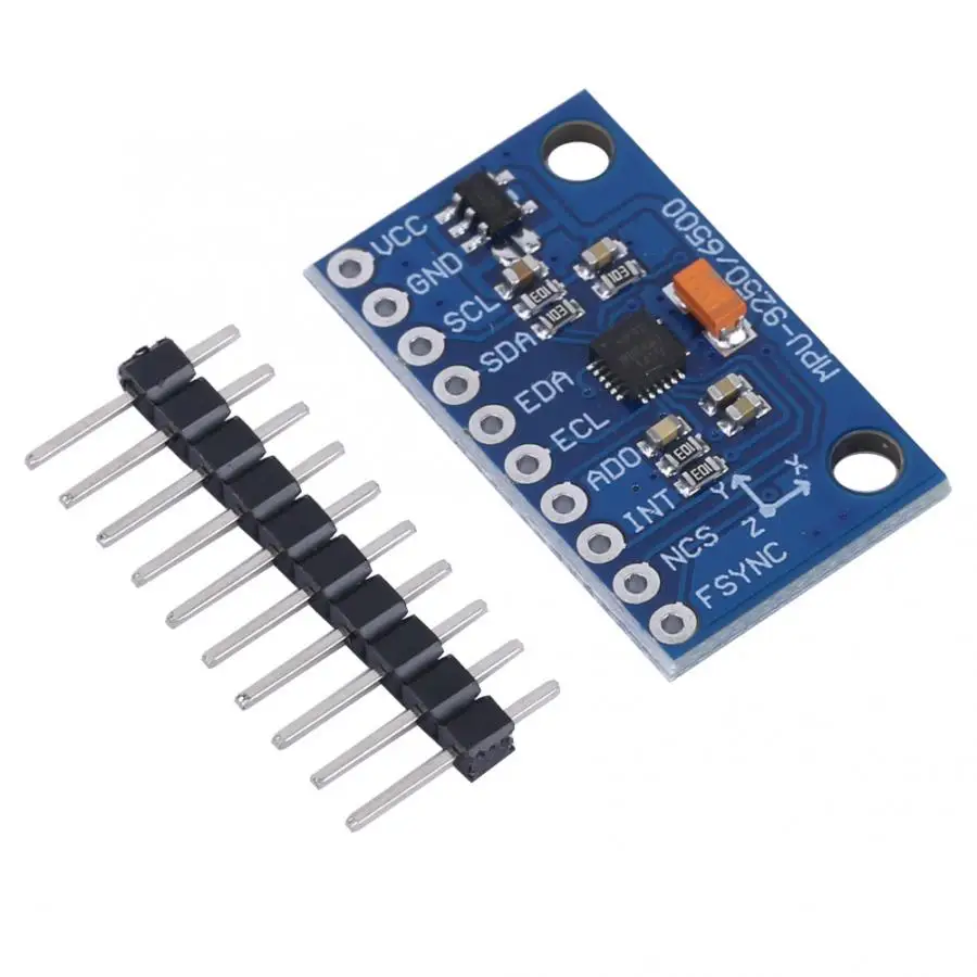 Модуль гироскопа MPU 9250 9 ось 16 бит гироскоп ускорение магнитного Сенсор 3 ~ 5V для