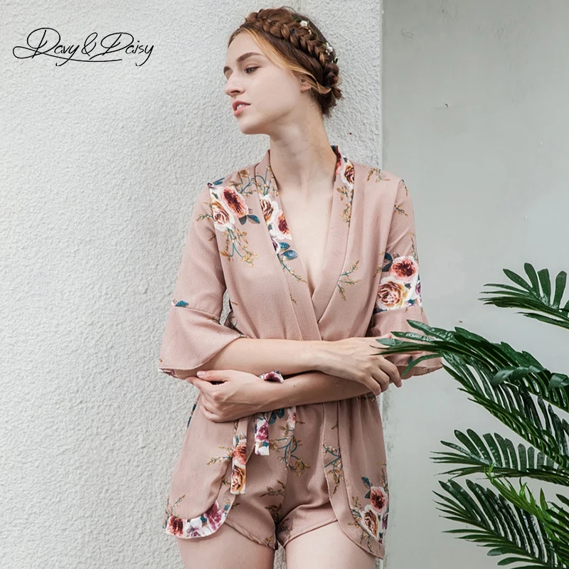 Davydaisy Для женщин комбинезоны сексуальный глубокий V Средства ухода за кожей шеи