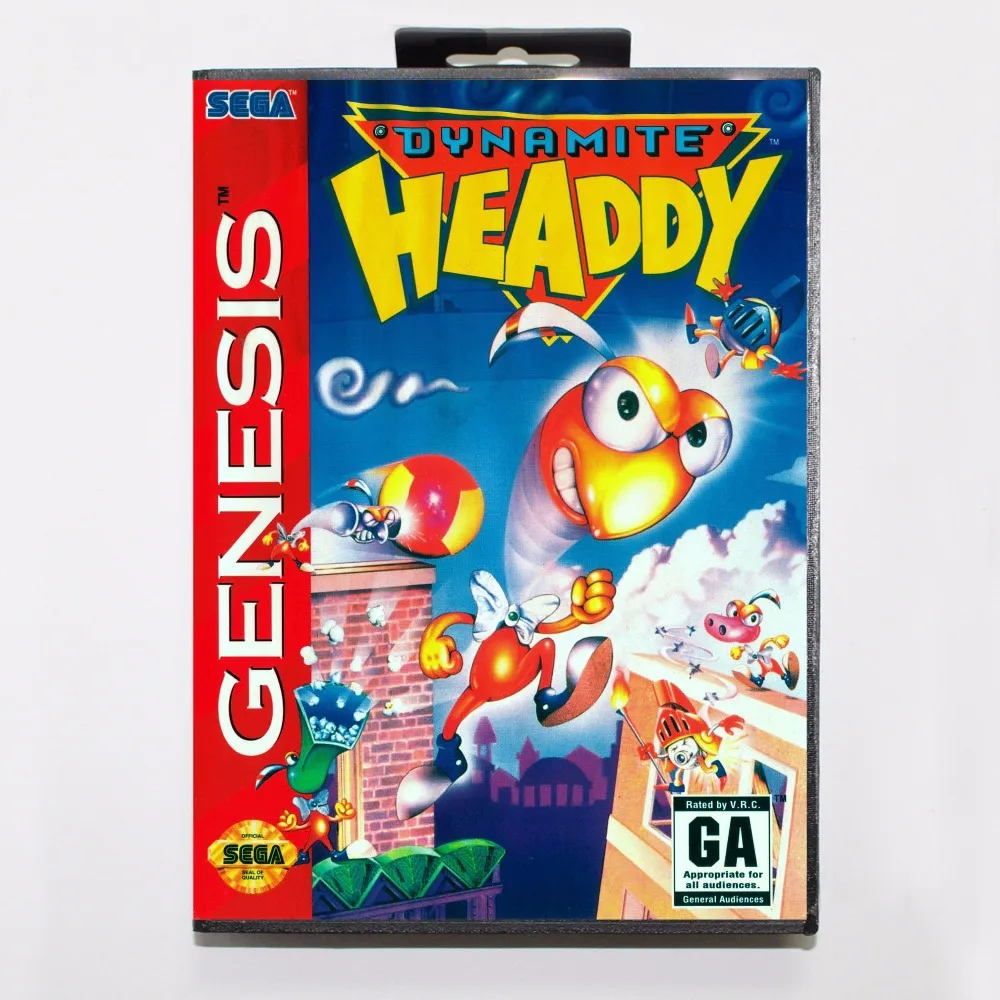 Игровая карта 16 бит с коробкой для Sega Mega Drive For Genesis | Электроника