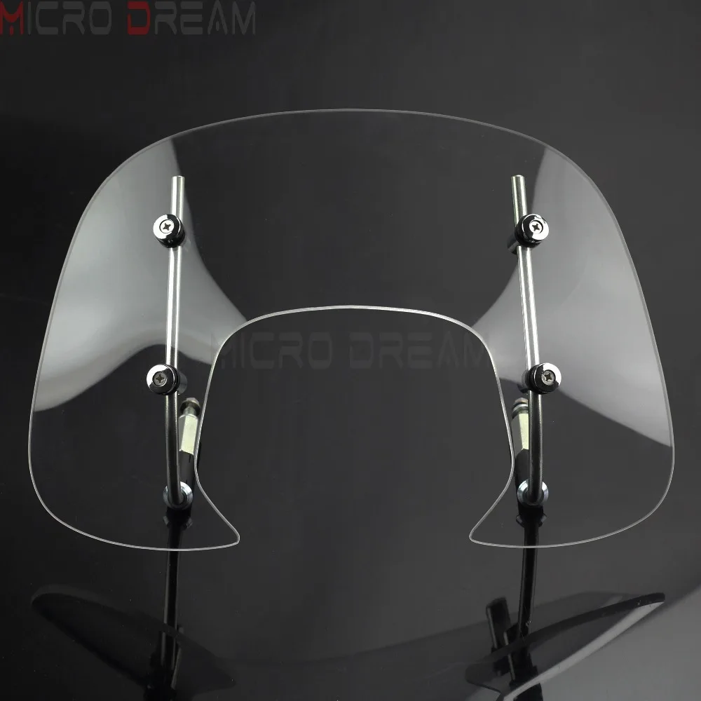 Самокаты Flyscreen Обтекатели ветра с кронштейном для Vespa Sprint 150cc прозрачный обтекатель ветрового стекла