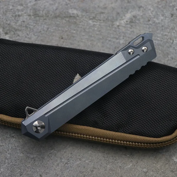 blue Assassin-JK5311 складной шарикоподшипник S35VN лезвие TC4 ручка из титанового сплава многофункциональный инструмент для охоты и повседневного использования - Цвет: blue