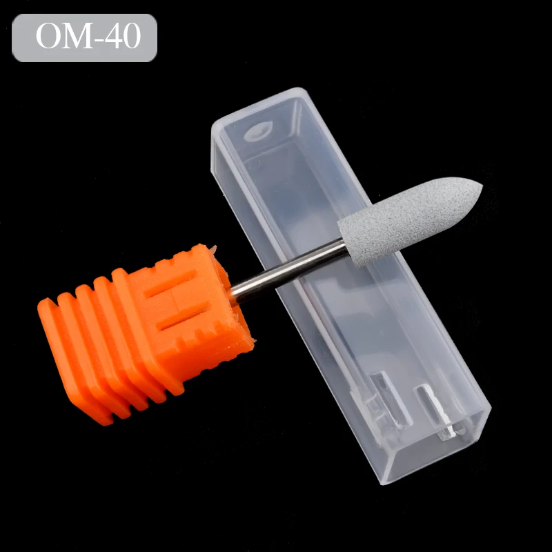 Силиконовая насадка для полировки ногтей 1 шт. сверло сглаживания и