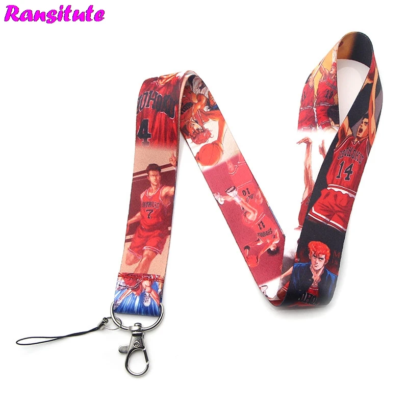 

R161 Slam Dunk Multifunction Mobile Phone Key Strap Rope Lanyard Neckband Mobile Phone Decoration