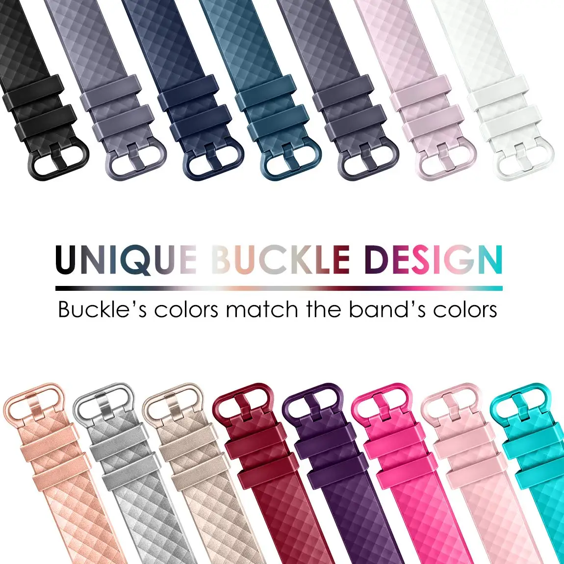 Мягкий ТПУ наручный ремешок для Fitbit Charge 3 Новая мода часы спортивный силиконовый