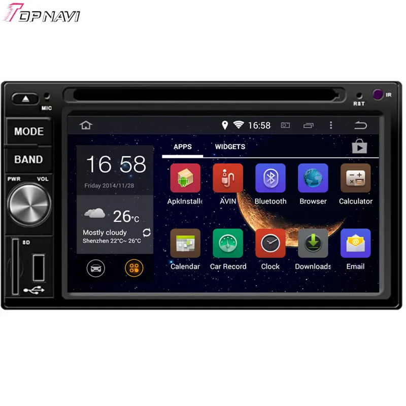 Topnavi 6 2 ''четырехъядерный Android 0 Автомобильный DVD-плеер для NISSAN