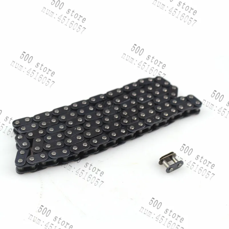Мини ATV T8F 108 116 126 звенья Звездочка цепь с запасным главным звеном для китайского грязи Quad карманный велосипед Minimoto 2 такта 47cc 49