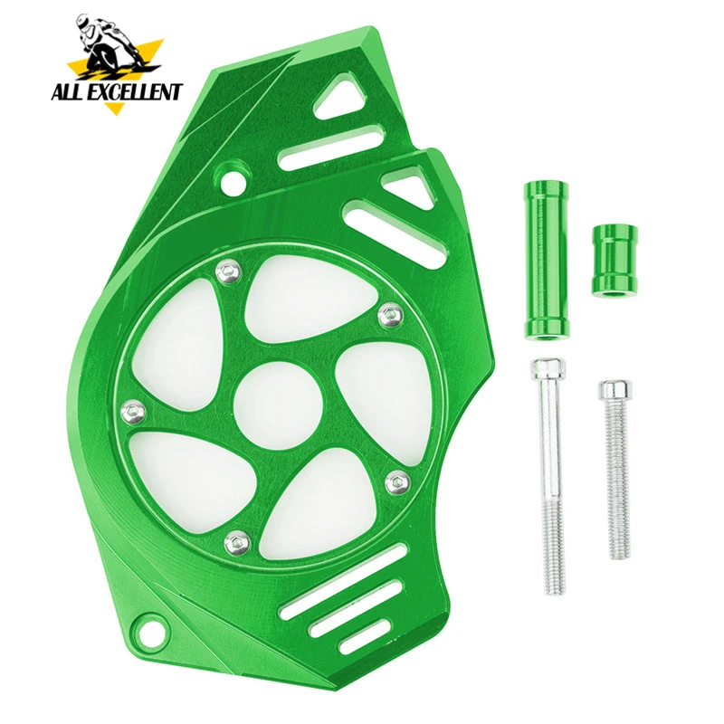 Алюминиевая крышка передней звездочки CNC для KAWASAKI ER6N ER4F ER6F VERSYS VN650 Хартфорд Диабло