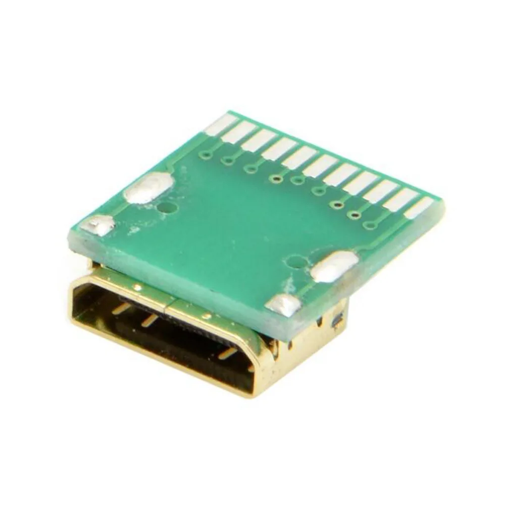 С печатной платой мини HDMI тестовый женский разъем гнездо|hdmi female|mini hdmi femalesocket |