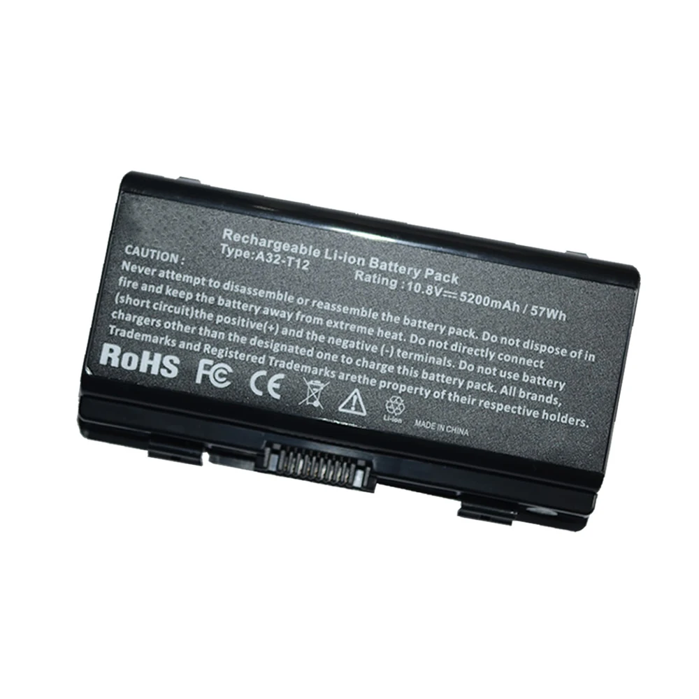 5200 мАч для ноутбука Asus A32 T12 X51 T12C T12Er T12Fg T12Jg T12Mg T12Ug X51H X51L X51R X51RL 90 NQK1B1000Y|Аккумуляторы