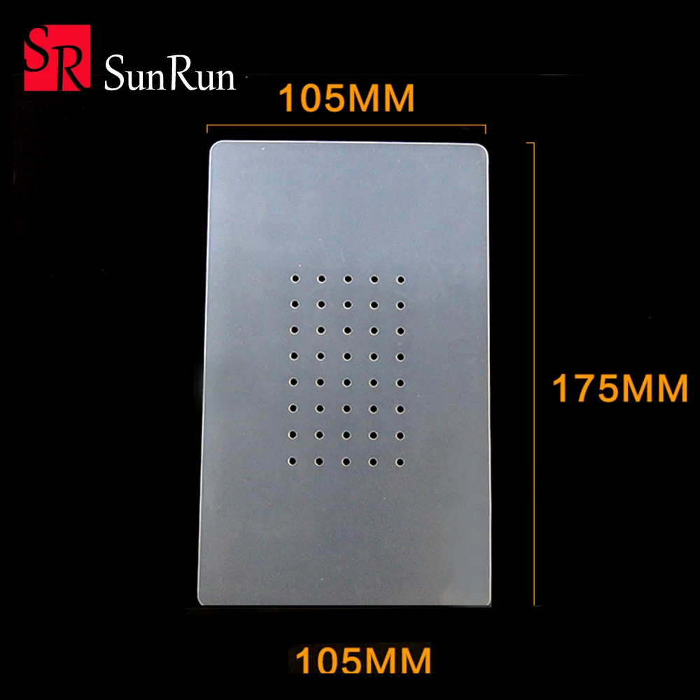 Сепаратор ЖК экрана силиконовая прокладка с отверстием высокотемпературная