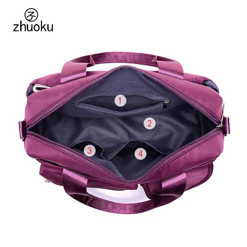 Многокарманная Женская Ручная Сумка Большая вместительная сумка фирменный