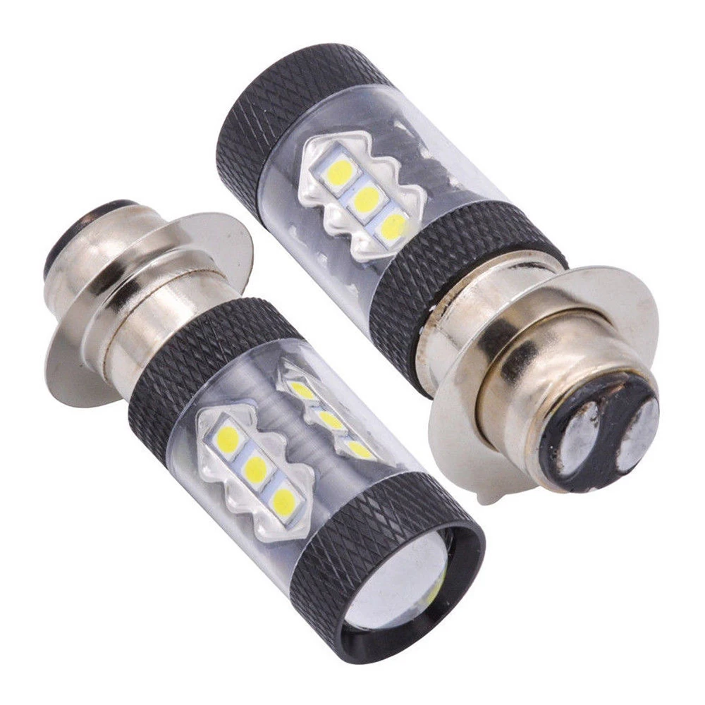 1 шт. H6 80 Вт 16LED белый светильник для мотоцикла велосипеда мопеда вездехода