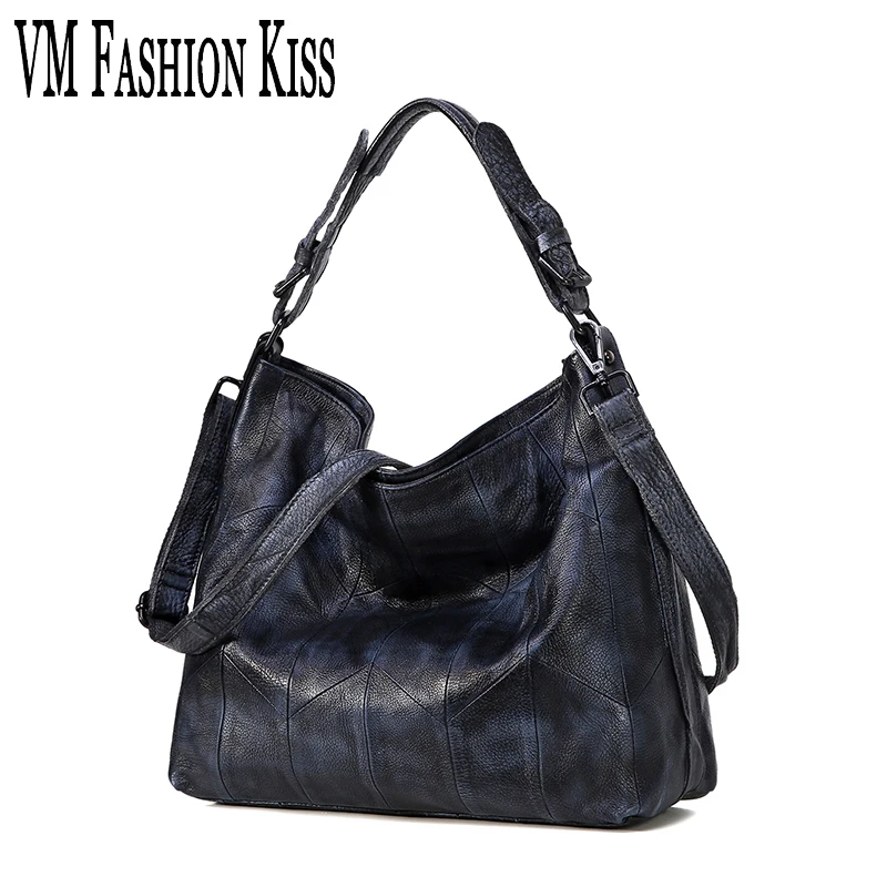 Сумка через плечо VM FASHION KISS 2020 из натуральной кожи женские сумки в ретро стиле с