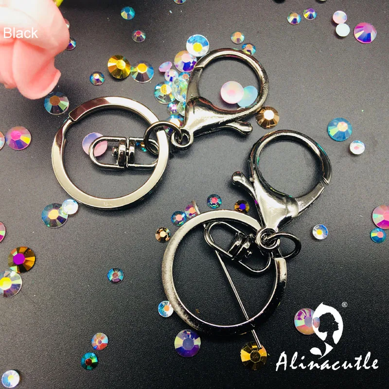 8 шт. стальная цепочка для ключей ручная работа сделай сам ремесло брелок Alinacraft |