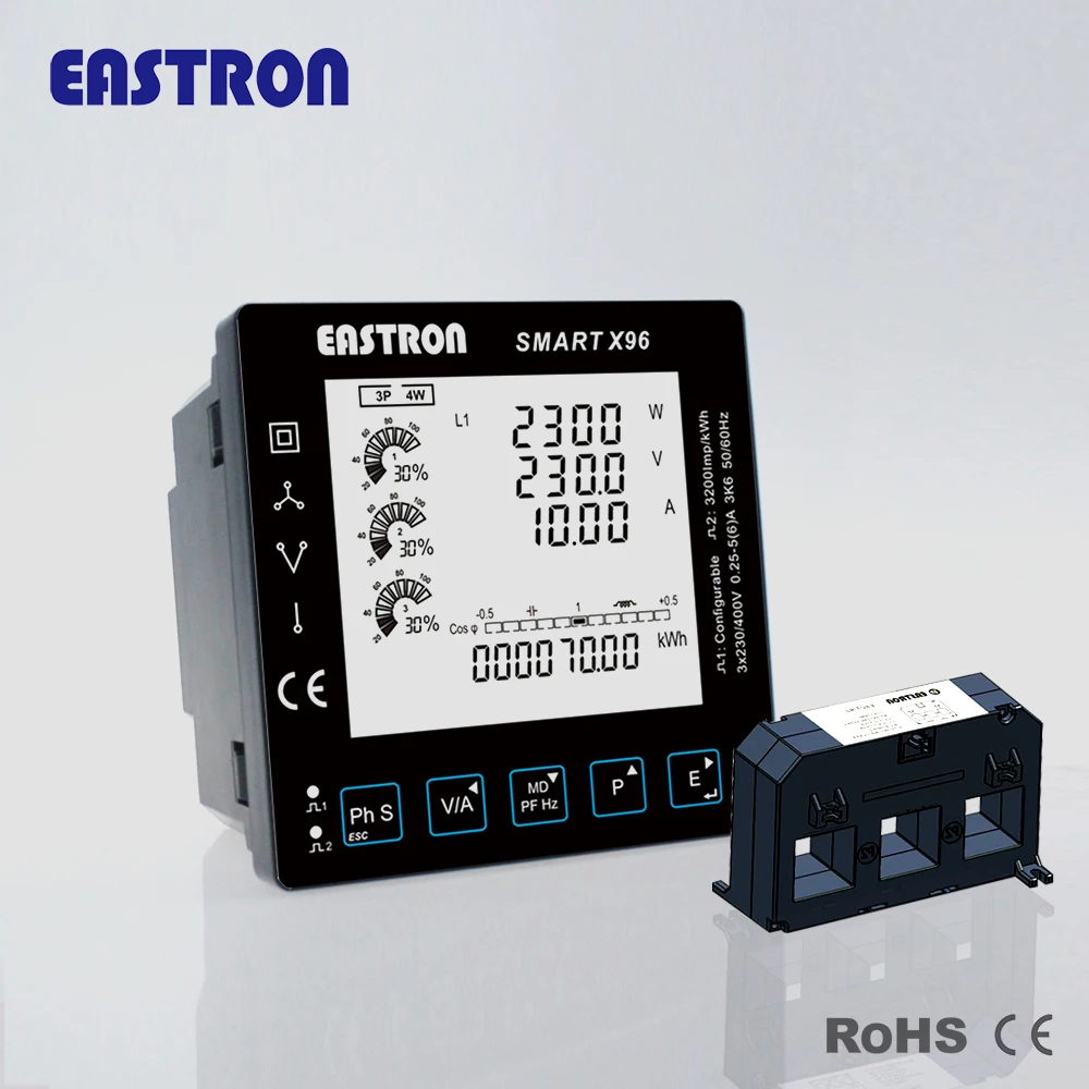 ESCT RJ335 Series 3 в 1 трансформатор тока 60A ~ 250A вход 100 мВ или 333мв выход CTs|Приборы для