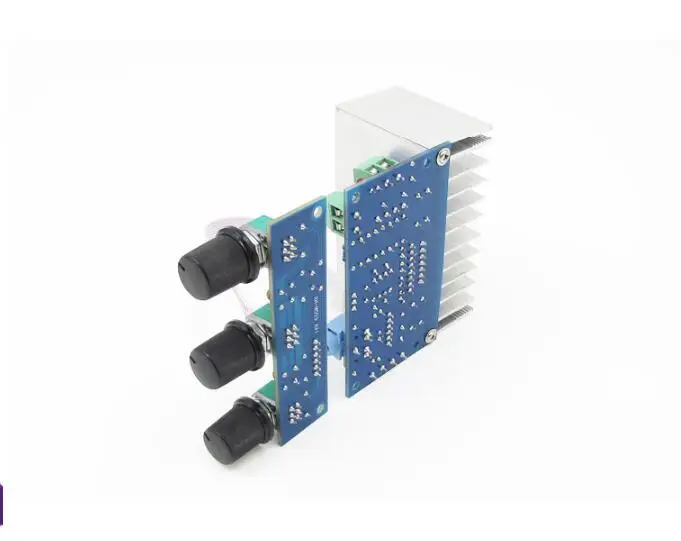 Звуковой канал TDA7377 2 1 20 Вт * + 30 бас усилитель мощности платы Hi-Fi с регулировкой