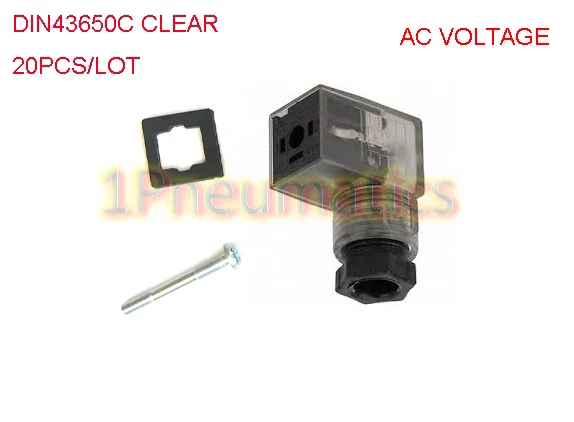 

Розетки DIN 43650C EPSolid 20 шт.