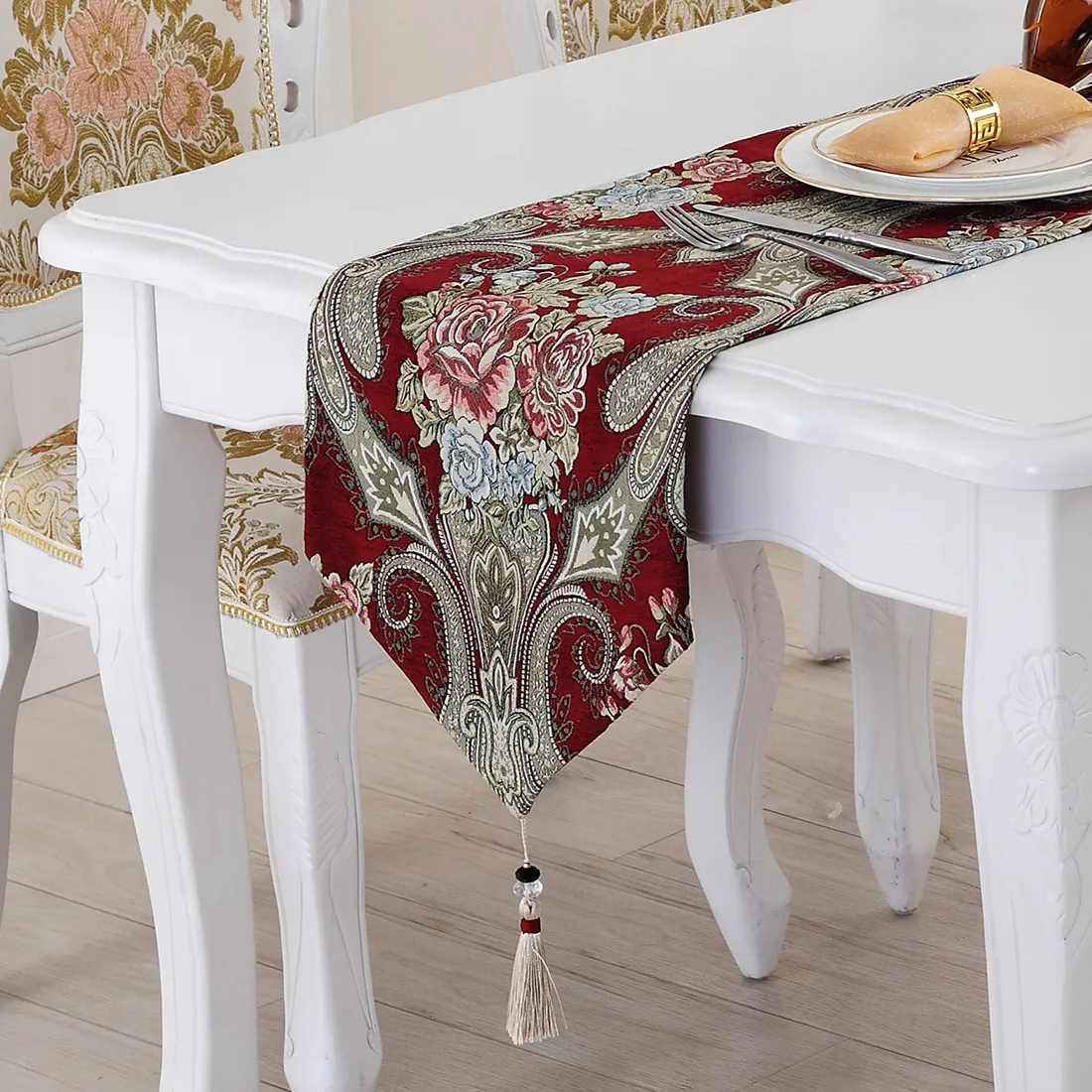 Европейская роскошная скатерть в китайском стиле американском из синели