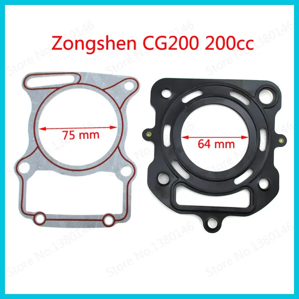 Водяное охлаждение двигателя головки цилиндра прокладки для Zongshen CG200 200cc Dirt Pit Bike