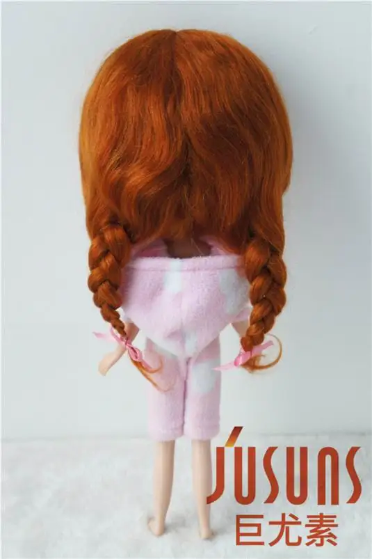 JD2031 Длинные Ангольские мохер милые Анна косы BJD кукольные парики Размер 10-11 дюймов кукольные аксессуары