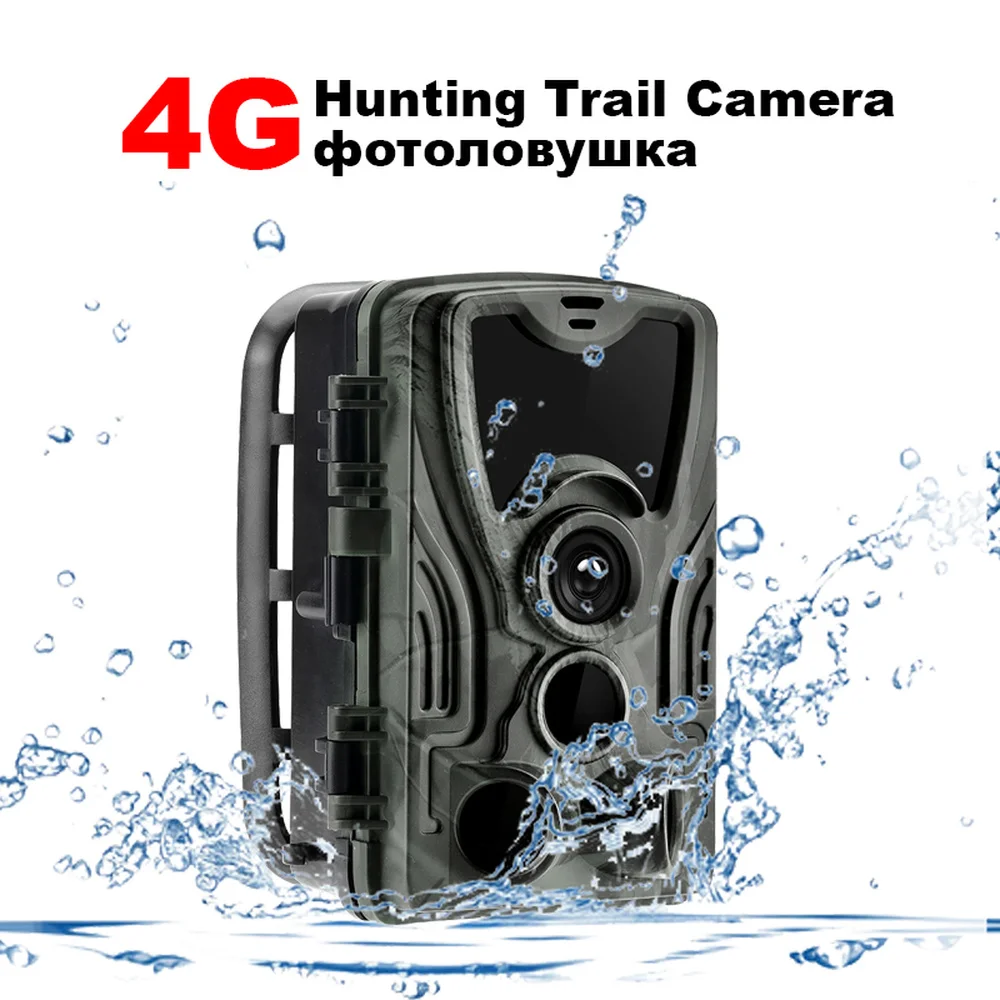 HC801LTE 4G Trail камера Hc801M/G 2/3g охотничья камера s 1080P фото ловушки инфракрасного ночного видения Дикая камера охотник Скаутинг Chasse