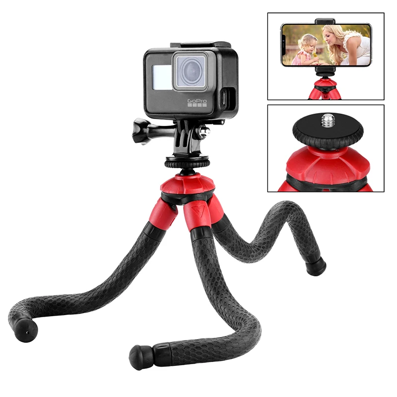 Мини-штатив для телефона Flexbible с держателем планшет Осьминог штатив Gopro DSLR iphone Xs Max