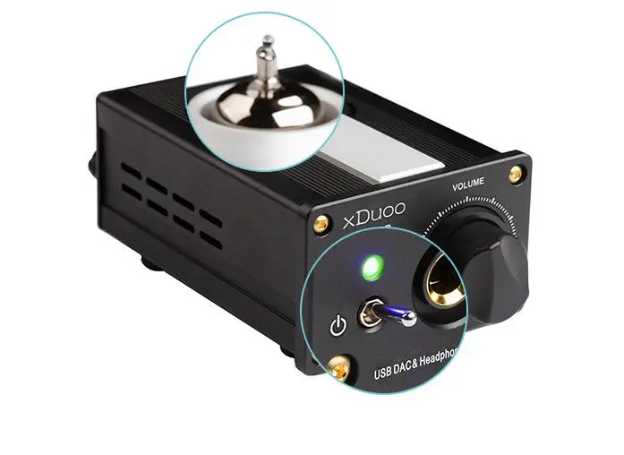 XDUOO TA 01B высокопроизводительный USB DAC ламповый усилитель для наушников Два чипа