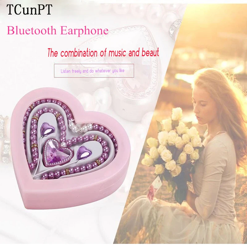 TCunPT новые женские модные жемчужные ожерелья магнитные беспроводные Bluetooth