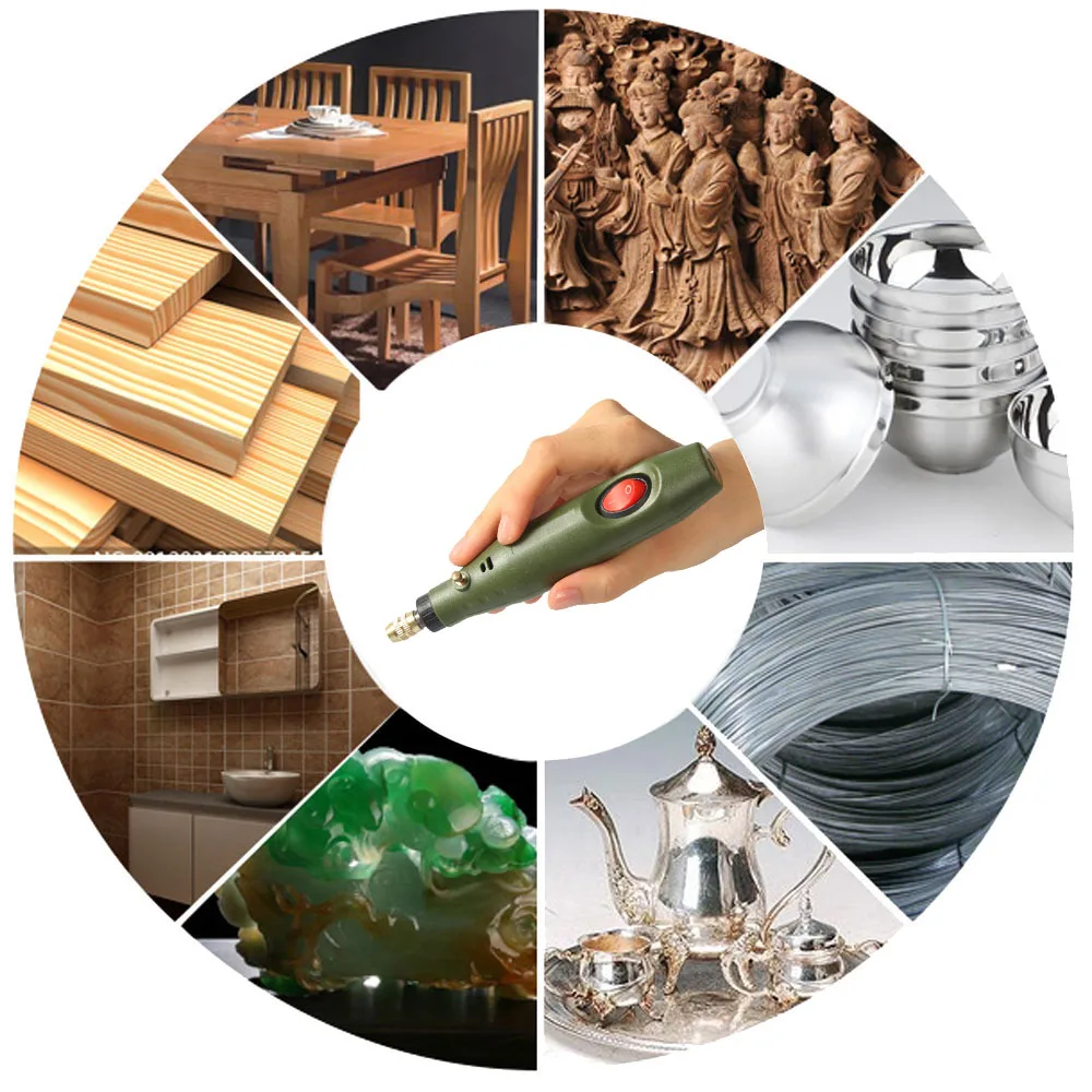 Tenwa мини электрический шлифовальный набор электрическая дрель шлифовальная