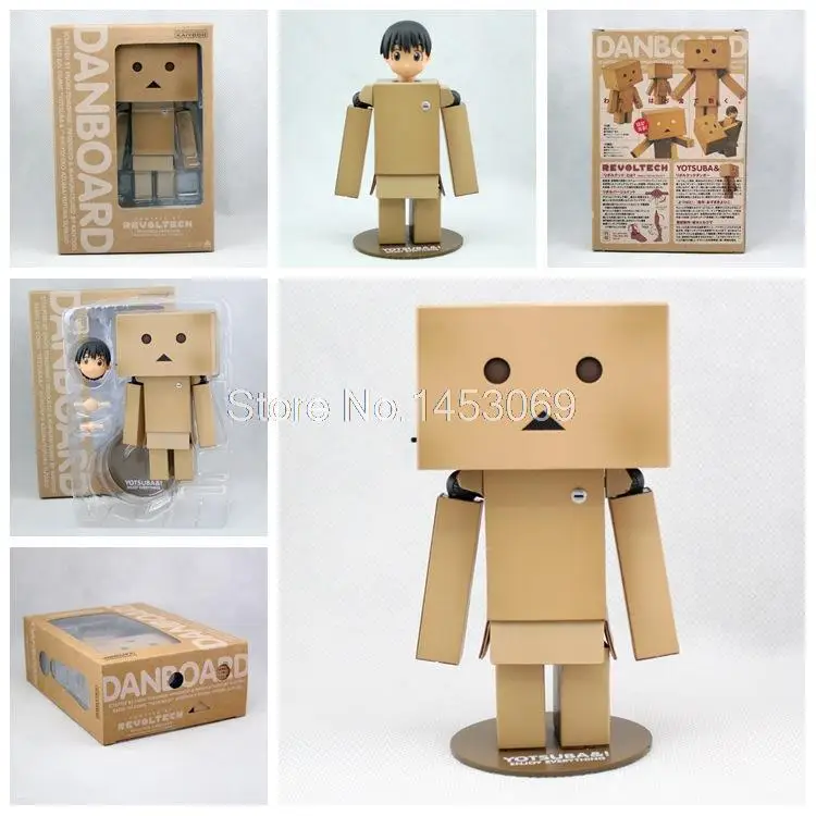 Прекрасная кукла Danbo ПВХ фигурка игрушка с светодиодный светильник 13 см Коллекция Модель OF092
