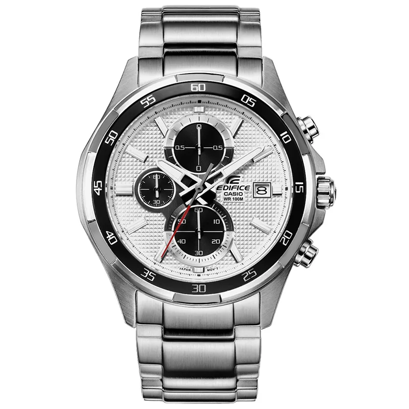 Casio Модные Бизнес Кварцевые часы мужские edifice серии водонепроницаемые белая