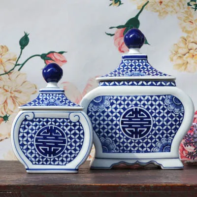 Tao Caicai Chinese Ruyi decorative ceramic tea pot happy wedding gift Home Furnishing ceramic decoration