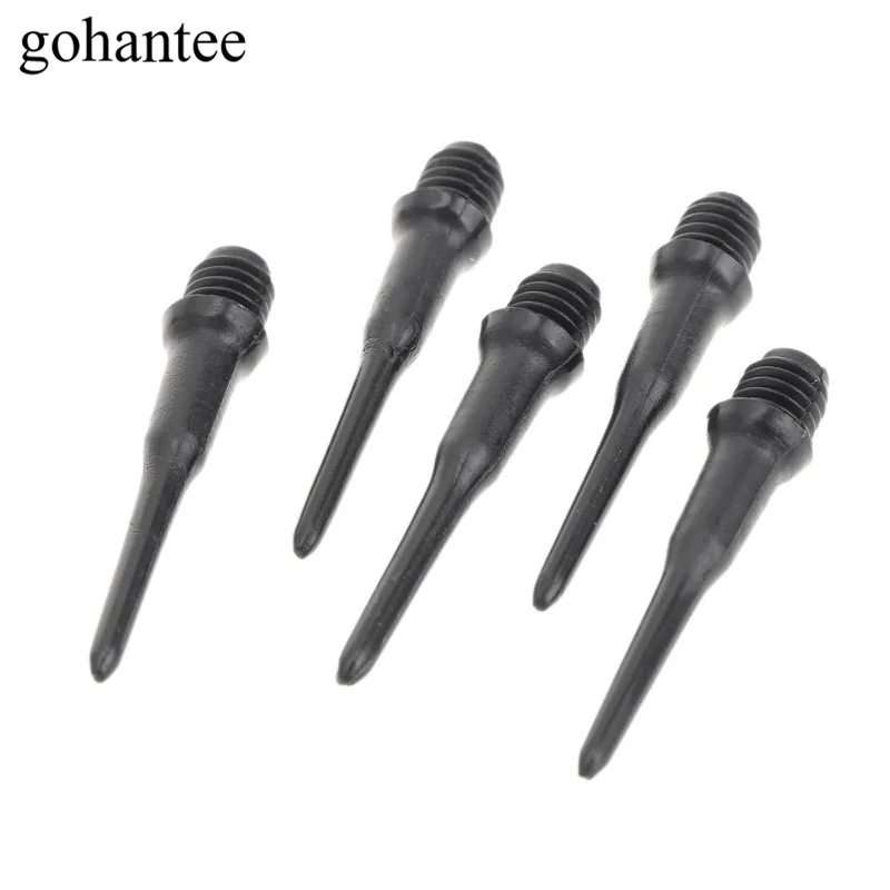 Короткие мягкие безопасные пластиковые наконечники для Дартс gohantee 50 шт./лот