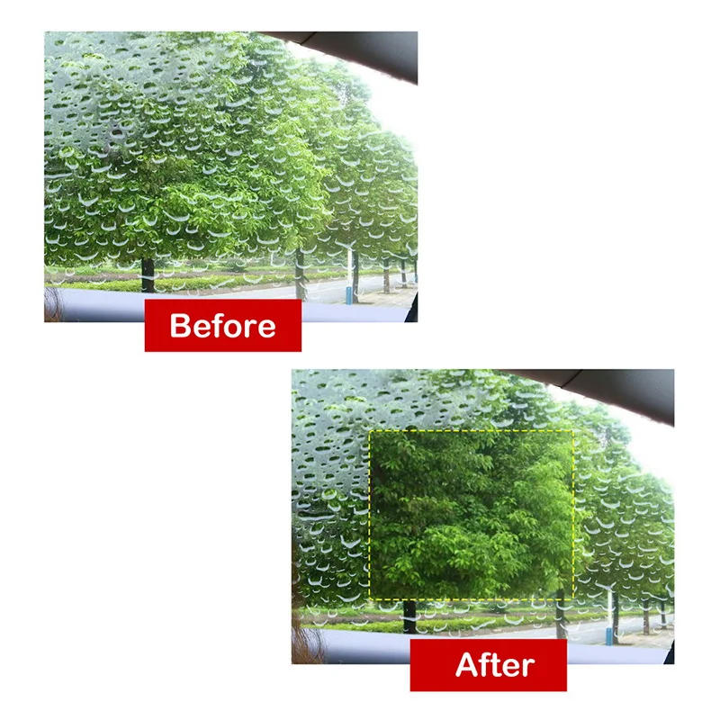 2 шт. защитная пленка на боковое стекло автомобиля противотуманная мембрана