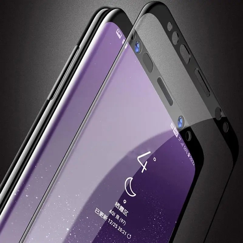 5D полностью изогнутая стеклянная пленка для экрана Samsung Galaxy J3 J5 J7 PRO Prime закаленное