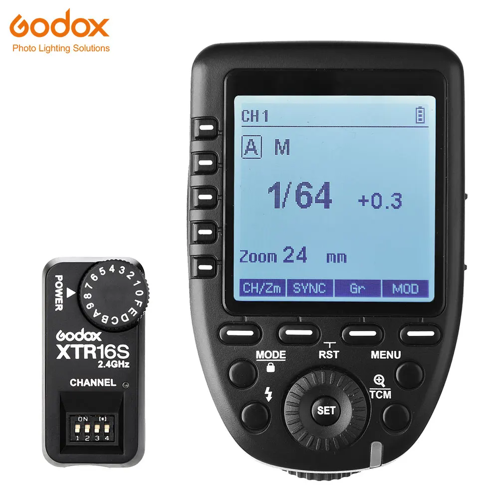 StoGodox Xpro-S XPros ttl беспроводной триггер вспышки 1/8000 s+ XTR-16s для камеры sony TT685S V860II-S - Цвет: Xpro-S add XTR16S