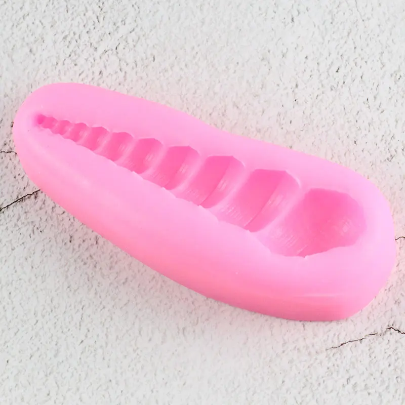 3D рога единорога форма для помадки кекс Topper силиконовая DIY Инструменты украшения