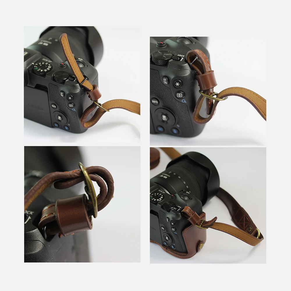 Чехол из искусственной кожи для камеры Canon EOS RP R P DSLR крышка с нижним отверстием